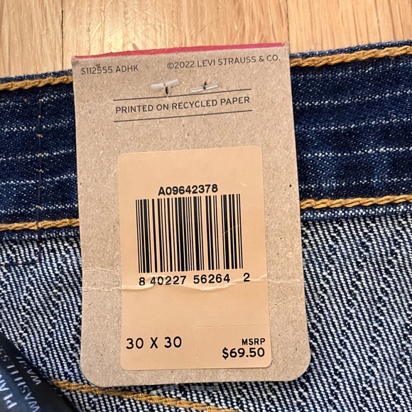 Levi Pinstripe Jeans - Picture 6 of 12